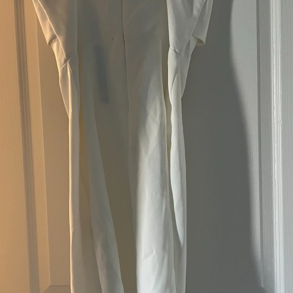 Sam Edelman Women's Dress White, bow front strapless, Size 2 - Picture 4 of 7